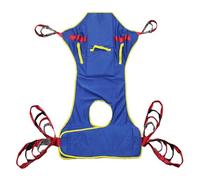 Imbracatura per sollevamalati - Handicapp bariatrico Comodo Ascensore Imbracatura Cintura Medica di trasferimento，Sling Toilette Large