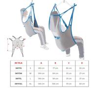 IMBRACATURA PER SOLLEVAMALATI STANDARD IN RETE LARGE - MORETTI - IM110L