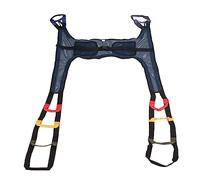 Imbracatura Per Sollevamento del Paziente Imbracatura a Rete Grande, Imbracatura Per Sollevamento del Paziente in Nylon Imbottito Ausilio Per Il Trasferimento del Sollevamento del Paziente Per L'addes