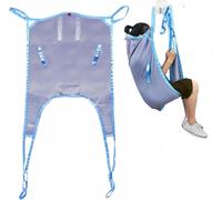 Imbracatura per sollevamento paziente, imbracatura per sollevamento di tutto il corpo, imbracatura di trasferimento universale per anziani e disabili, coperta di trasferimento paziente e dispositivo