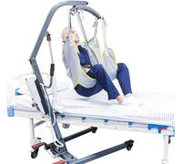Imbracatura per Sollevatore Disabili, Imbracatura di trasferimento a 4 punti for il sollevamento di anziani Imbracatura for doccia con gambe divise Imbracatura for sollevamento pazienti for toilette