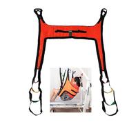 Imbracatura per Toilette,Imbracatura Di Sollevamento Del Paziente Per Tutto Il Corpo,Imbracatura per Comò di Sollevamento per Disabili con Supporto A Quattro Punti Imbracatura