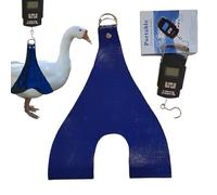 Imbracatura Porta Polli - Imbracatura Porta Galline Con Bilancia Integrata, Imbractura Regolabile Per Pesare Pollame Per Piccoli Animali, Imbracature Durevoli E Appendibili Per Sollevare Polli, Strum