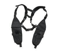 Imbracatura radio doppia a tracolla, custodia radio bidirezionale in nylon