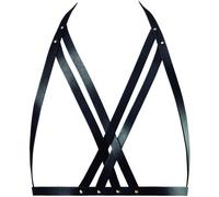 Imbracatura Reggiseno Halter Bijoux Indiscrets Maze - Nera