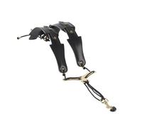Imbracatura Regolabile Con Doppia Tracolla Professionale In Pelle Per Sax Per Accessorio Per Strumenti Sax Contralto/soprano/tenore