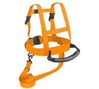 Imbracatura regolabile e guinzaglio per bambini per imparare a sciare, progettato per incoraggiare la fiducia sulle piste (blu)