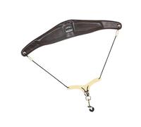 Imbracatura regolabile per sassofono, cinturino da collo in pelle PU per sassofono, comoda imbracatura facile da usare