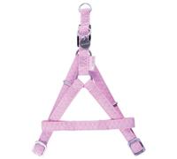 Imbracatura Regolabile Rosa Mc Leather 10 MM Taglia 25/35 CM Zolux