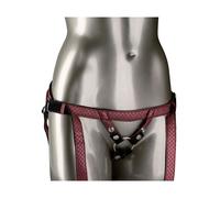 imbracatura strap on indossabile per fallo dildo vibratore donna red harness