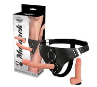 Imbracatura Strapless con Dildo Harness Attraction Murdock - 19,8+15 cm