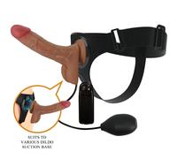 Imbracatura Strapless con Dildo Vibrante Pretty Love - 15,5 cm