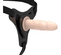 Cintura realistica per dildo in silicone color carne 125cm, Lunghezza 230 mm, Larghezza 225 mm, Profondità 80 mm, Dipartimento Couple, Poids 0.220 Kg, Colore Nude