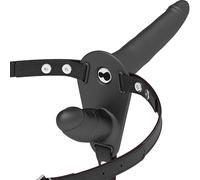 Imbracatura Strapless Vibrante Fetish Submissive - Doppia Penetrazione