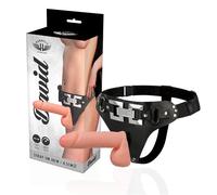 Imbracatura Strapless Vibrante Harness Attraction Deluxe - 18 cm