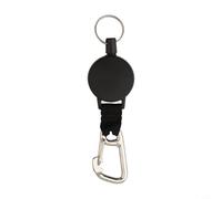 Imbracatura subacquea in 316 con cuscinetto in gomma, guinzaglio di sicurezza regolabile fino a 79 cm per BCD, snorkeling e frediving, moschettone antiruggine