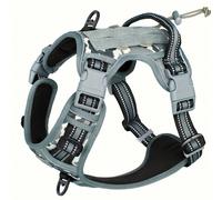 Imbracatura tattica per cani, imbracatura gilet militare regolabile, imbracatura anti-tiro con doppio gancio in metallo anti-tiro per pastore tedesco, labrador, durante l'addestramento e la passeggiat