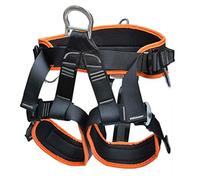 Imbracature di sicurezza, Imbracatura di sicurezza, attrezzatura da arrampicata, protezione anticaduta, cintura di sicurezza for lavoro in quota, blu(Orange)