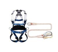 Imbracature di sicurezza， Imbragatura da arrampicata, imbracatura di sicurezza for tutto il corpo, cintura di posizionamento for lavori aerei, arrampicata su tetti/gancio singolo grande(Double Big Hoo