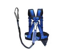Imbracature di sicurezza， Kit di protezione anticaduta, corda di salvataggio, imbracatura da arrampicata for esterni, cintura di sicurezza/blu/a(Blue)