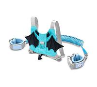 Imbracature di sicurezza per bambini, cinturino di sicurezza per bambini bambini anti-smarrimento nello zoo del supermercato dell'aeroporto, funzioni di collegamento da polso e collegamento posteriore