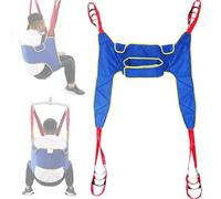 Imbracature per Il Sollevamento del Paziente Cintura Cintura di Trasferimento per Sollevatore Imbracatura per Toilette Imbracatura per Gambe Divise per Anziani, Bariatrici (Color : 1, Size : L)