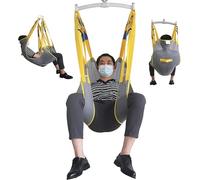Imbragatura di sollevamento del paziente per tutto il corpo, imbragatura di sollevamento del paziente, imbragatura di sollevamento del paziente a rete universale Imbragatura da doccia con gambe divise