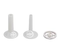 Imbuti + corona insaccatrice Reber kit 2 imbuto per tritacarne tc n 12 - Rotex