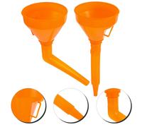 Imbuti per carburante da 2 pezzi Imbuto con beccuccio allungabile flessibile