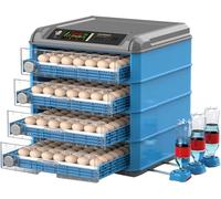Imbutitrice per Uova, 128-500 Uova Imbutitrice per Pulcini Completamente Automatica con Girauova Automatico, Imbutitrice con Controllo della Temperatura per Galline, Oche, Anatre, Quaglie, 392