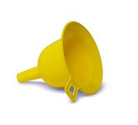 Imbuto Ø 160 mm, imbuto per il riempimento dell'olio, in plastica, per casa, cucina e officina, colore giallo