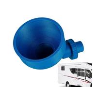 Imbuto Acqua per Camper e RV Adattatore Flessibile a Bocca Larga | Imbuto per l'Ingresso 'Acqua del Camper per Auto, Moto, Barca, Tagliaerba e Veicoli