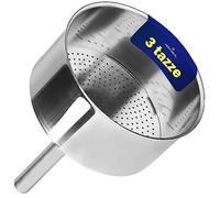Imbuto Alluminio 3 Tazze per Caffettiera per Bialetti Moka