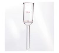 Imbuto Bush, Imbuto filtrante, Buchner, Capacità 2 ml 5 ml 10 ml 15 ml, Con tavoletta di sabbia, Vetro borosilicato, F60(2mL-F601002X)