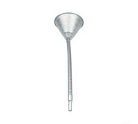 Imbuto Carburante Ferro Lungo Collo Pieghevole | Ferro per robusto, beccuccio pieghevole, filtro integrato, 46cm lunghezza, per olio motore