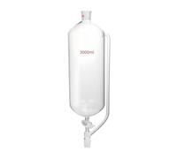 Imbuto Compensazione Pressione Valvola PTFE Giunto Vetro Borosilicato-3000mL 40#