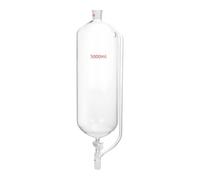 Imbuto Compensazione Pressione Valvola PTFE Giunto Vetro Borosilicato-5000mL 40#