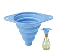 Imbuto da cucina in silicone per uso alimentare, grande | Imbuto per liquidi e polveri, per olio, vino, farina, polvere e acqua