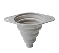 imbuto da cucina, riempimento largo pieghevole, imbuti in silicone per bottiglie di riempimento della cucina, in scatola, cottura e trasferimento di acqua in polvere
