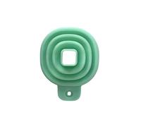 Imbuto da in Silicone Pieghevole, Verde | Foro integrato appendibile, Imbuto flessibile , Trasferimento ’olio, Per conserve