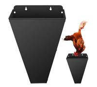 Imbuto da macello per pollame, coni di pollo, imbuto di desanguinamento per polli grandi galline ovaiole, polli da carne, fattoria di casa (L)