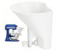 Imbuto da Planetaria | Canale per Farina con Beccuccio a Bocca Larga - Versatore per Planetaria,per Biscotti Alimenti Pane Grano Polvere Ceramica e Mescolatrice