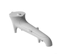 Imbuto di accesso al serbatoio dell'acqua per macchine da caffè, guida deflettore in silicone alimentare con coperchio antipolvere, lunghezza 23,5 cm, compatibile con macchine da caffè espresso con