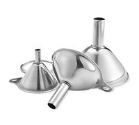 Imbuto Di Distribuzione - Beccuccio Versatore Di Riempimento Bottiglie In Acciaio Inossidabile, 3 Pezzi Imbuto Versatore Bottiglie | Set Di imbuti Per Liquido, Olii, Marmellate