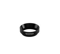Imbuto di dosaggio SORSO Barista, in alluminio, 58 mm - Nero