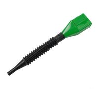 Imbuto di drenaggio flessibile con filtro integrato e beccuccio largo, funzione a scatto per una facile manipolazione e prevenzione delle fuoriuscite nei trasferimenti di fluidi (verde)