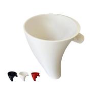 Imbuto di farina per miscelatore per gli aiuti da cucina, attacco a base di imbuto di farina, imbarcazioni a bocca larga, diametro abilita la testa di inclinazione a versamento guidato (1PCS-A)