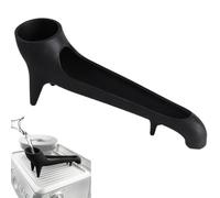 Imbuto di ricarica per macchina da caffè, imbuto ad accesso rapido per serbatoio dell'acqua per macchina per caffè espresso, adattatore in silicone per uso alimentare, per la preparazione black 2pcs