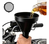 Imbuto di riempimento 'olio per auto, universale, con tubo lungo,
