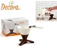 Imbuto Dosatore In Plastica cm.13x12,5h Decora Colino Dosatore con Supporto